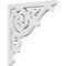 Ekena Millwork Athens Architectural Grade PVC Bracket, 5/8"W X 10"D X 10"H BKTP01X10X10AT - alternate 1